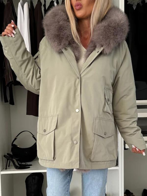 Manteaux de veste rembourrés chauds d'hiver pour femmes