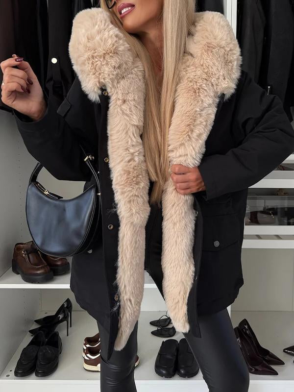 Manteaux de veste rembourrés chauds d'hiver pour femmes
