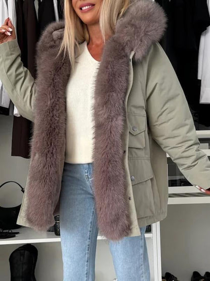 Manteaux de veste rembourrés chauds d'hiver pour femmes