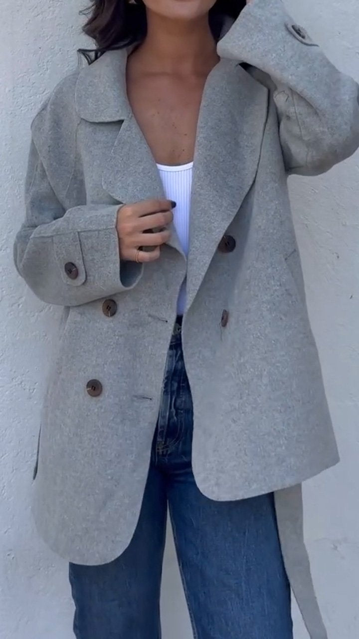 Manteau décontracté cardigan pour femme