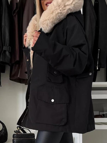 Manteaux de veste rembourrés chauds d'hiver pour femmes