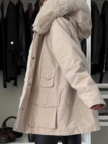 Manteaux de veste rembourrés chauds d'hiver pour femmes